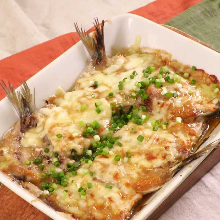 いわしの味噌チーズ焼き