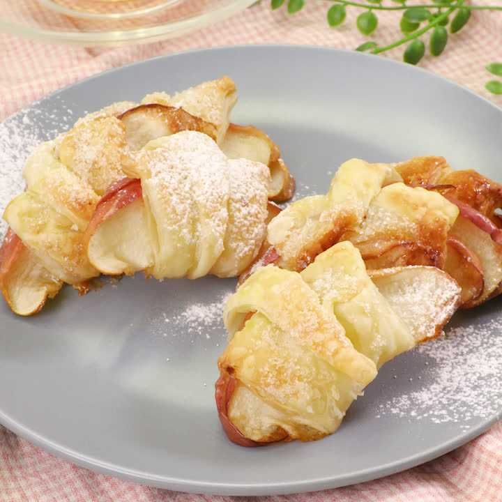 しゃきさくっ りんごクロワッサンのレシピ動画 作り方 Delish Kitchen しゃきさくっ りんごクロワッサンのレシピ動画 作り方 Delish Kitchen