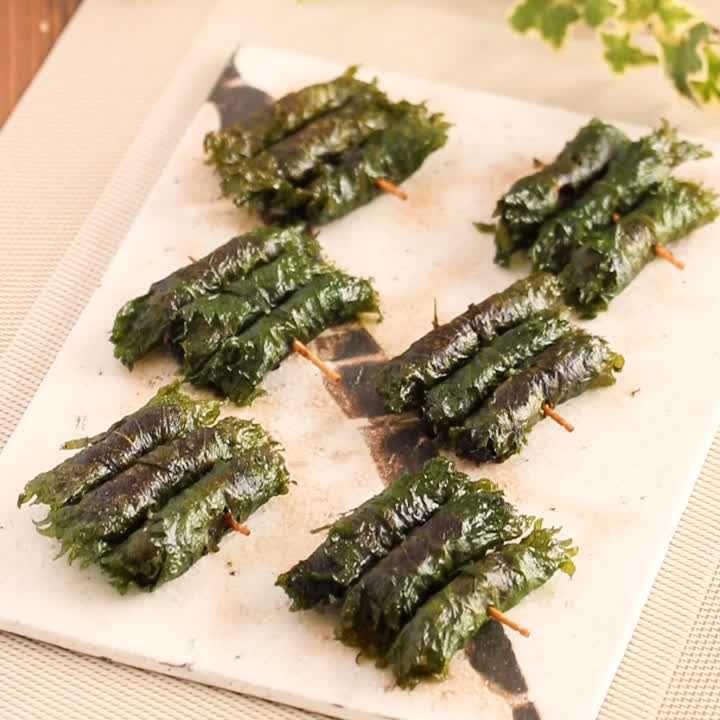 サックリ香ばしい しそ巻きのレシピ動画 作り方 Delish Kitchen