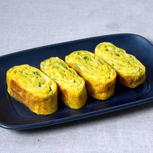 キャベツの卵焼き