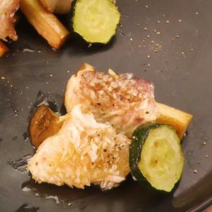アマダイのうろこ揚げ
