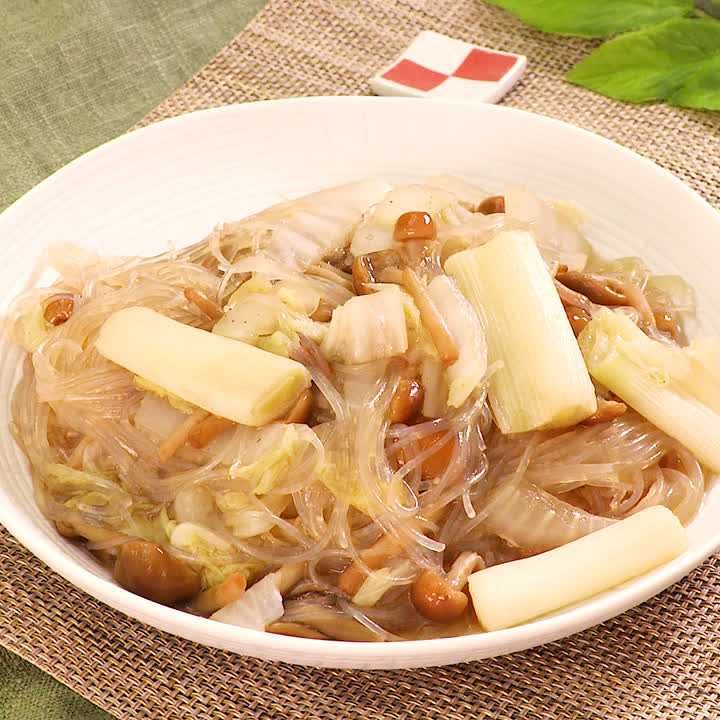 ねぎとなめこのとろ煮