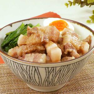 「レンジでルーローハン」のレシピ動画