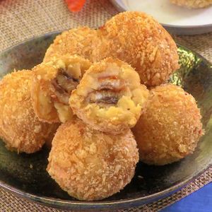 「うなぎの蒲焼コロッケ」のレシピ動画