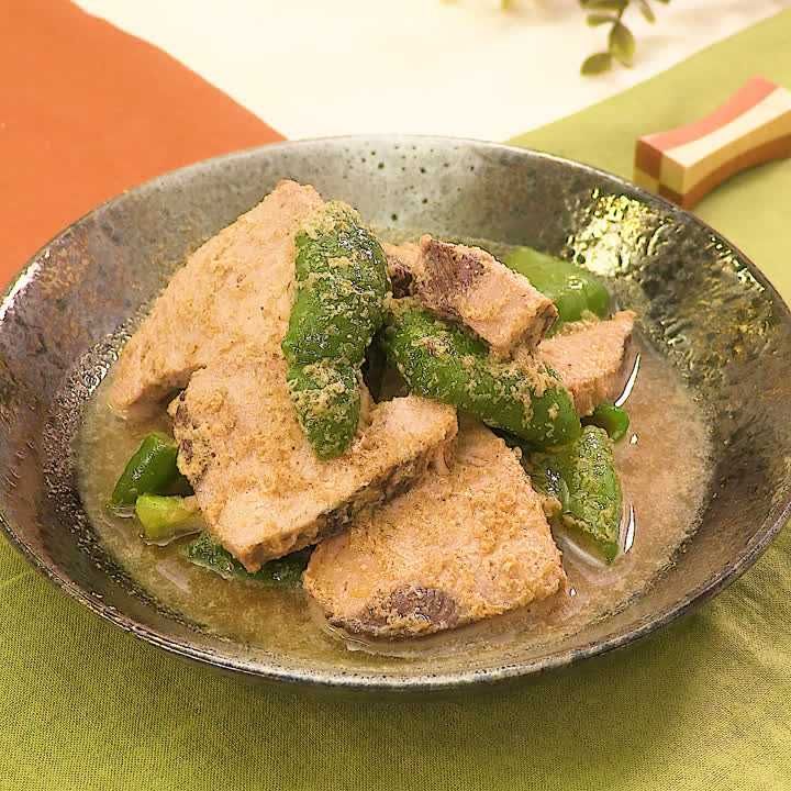 カツオのごま煮