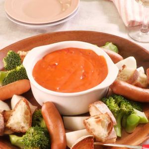 「トマトチーズフォンデュ」のレシピ動画