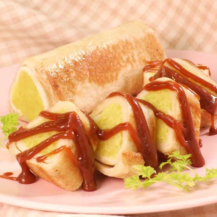 さつまいものキャラメルロール