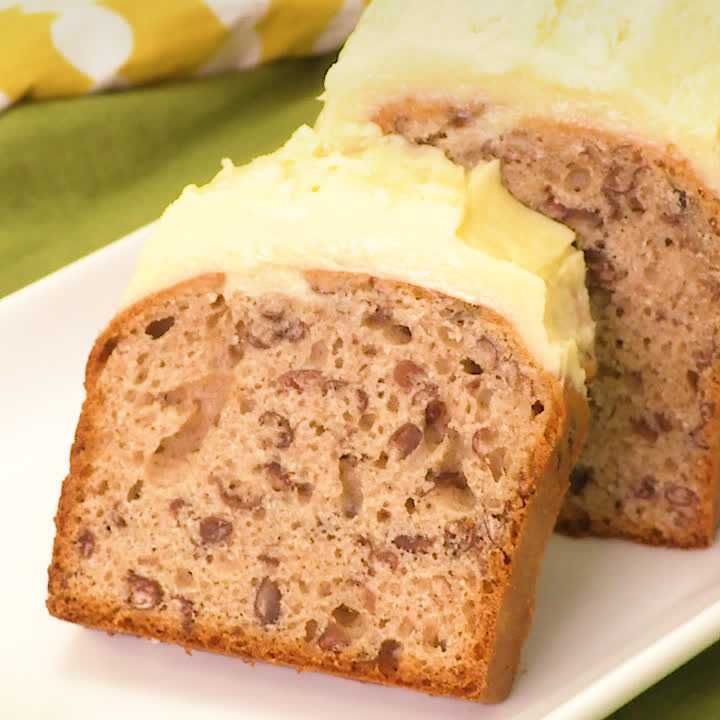 あんこ練乳パウンドケーキ