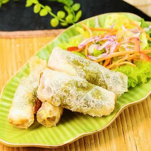 「ハムチーズ揚げ生春巻き」のレシピ動画
