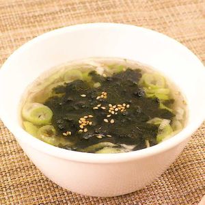 中華風のりスープ