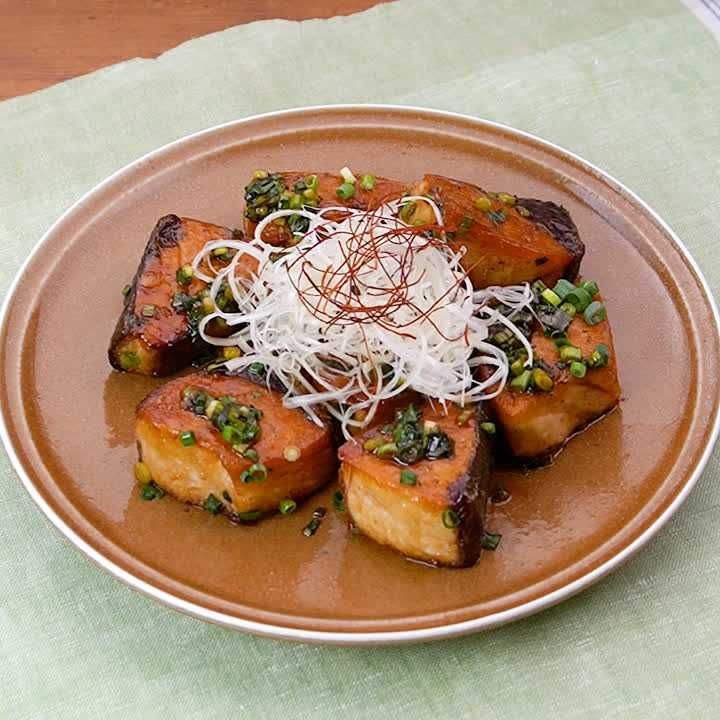 ブリの甘酢ねぎだれ