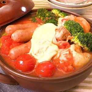 「トマト鍋」のレシピ動画