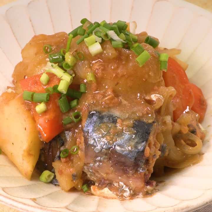 さばのみそじゃが