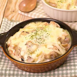「チキンクリームドリア」のレシピ動画