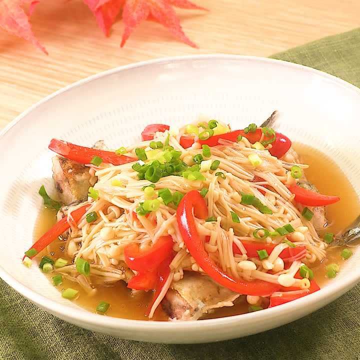 サンマの野菜あんかけ