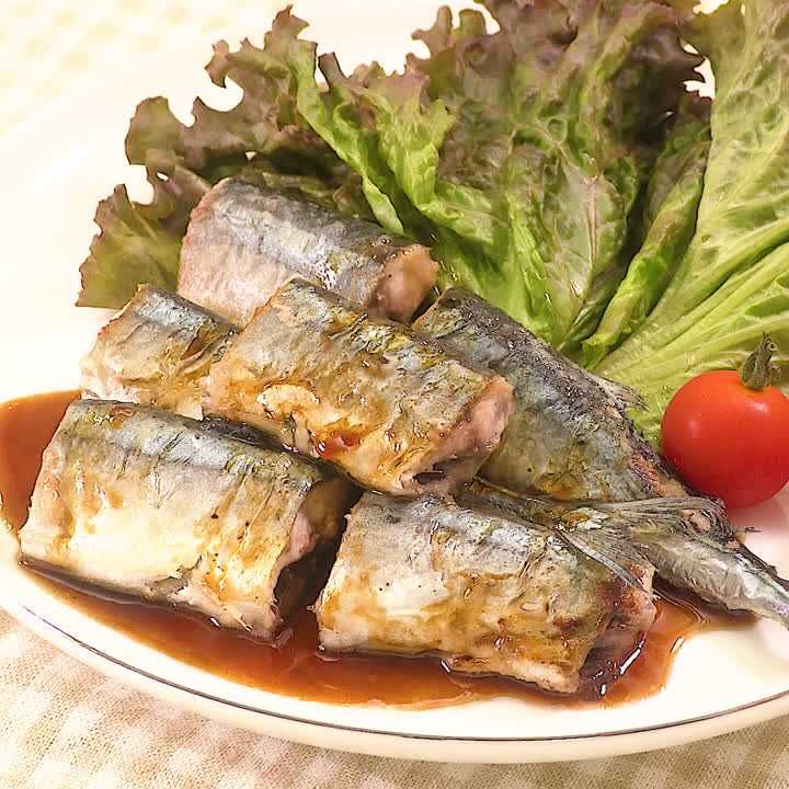 サンマのムニエルバターポン酢がけ