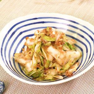 白菜のおかかポン酢和え