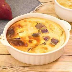 「さつまいもクラフティ」のレシピ動画