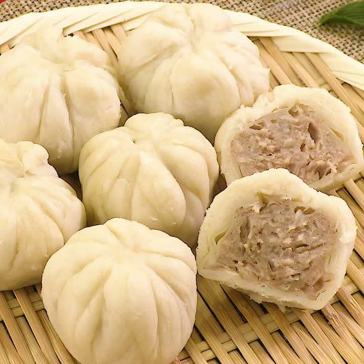 可愛いミニサイズ 冷凍シュウマイの肉まんのレシピ動画 作り方 Delish Kitchen