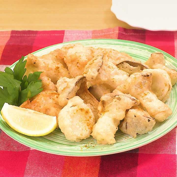 エリンギとささみのマヨフリット