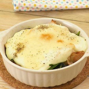 ほうれん草のパングラタン