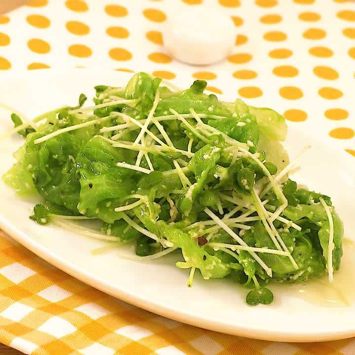 レタスのチーズ和え