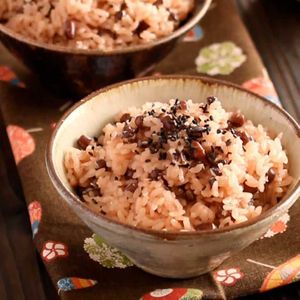 「お赤飯」のレシピ動画