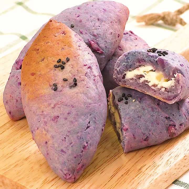 まるでさつまいも？！ 紫芋スコーンのレシピ動画・作り方 DELISH KITCHEN