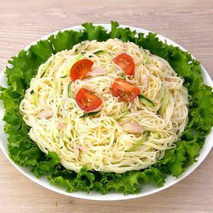 「サラダそうめん」のレシピ動画