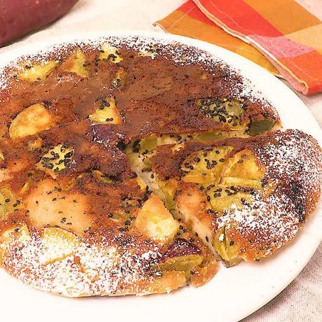 オーブンいらず 型いらず 大学芋風フライパンケーキのレシピ動画 作り方 Delish Kitchen