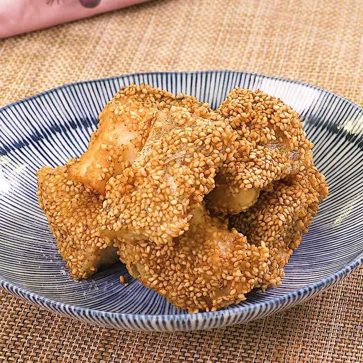 たらのごま揚げ