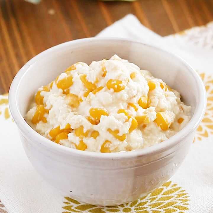 とうもろこしの白和え