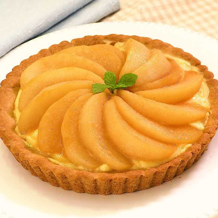 アニスと洋梨のタルト レシピ