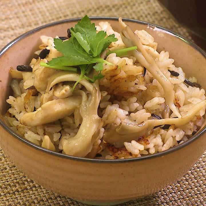 舞茸ひじきご飯