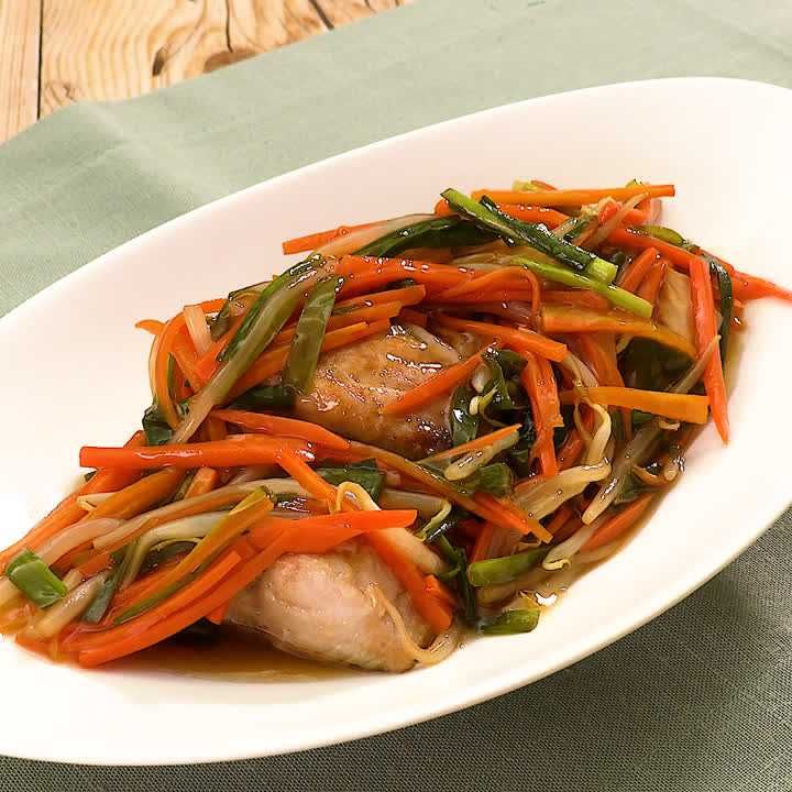 サバの甘酢あんかけ