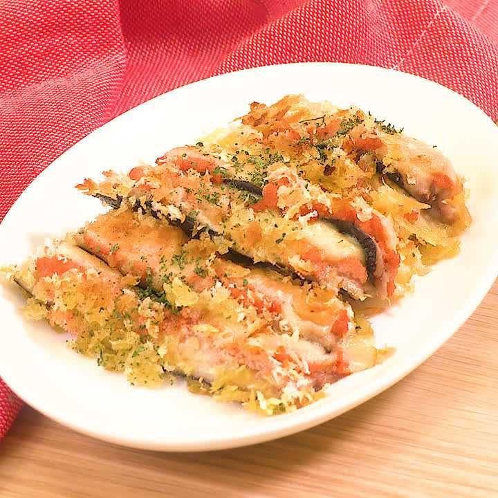サンマの明太チーズ焼き