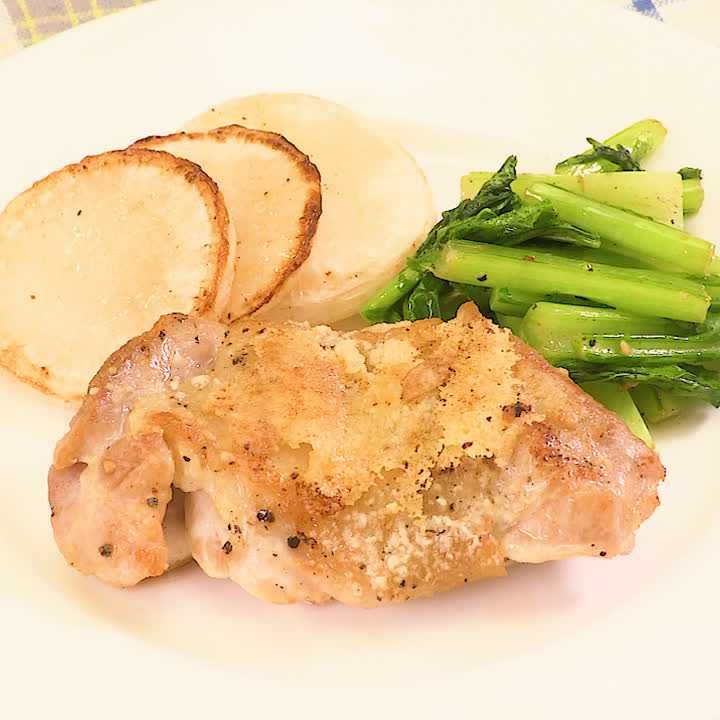 とりもも肉のチーズソテー