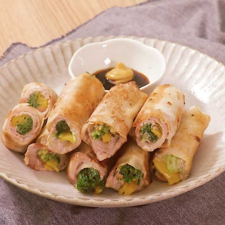 簡単豚春巻き