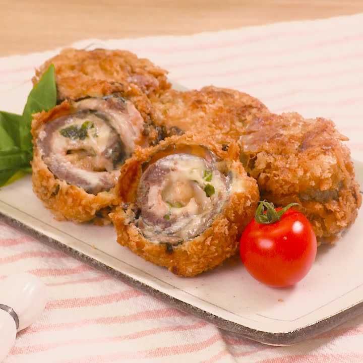 サンマのマルゲリータフライ