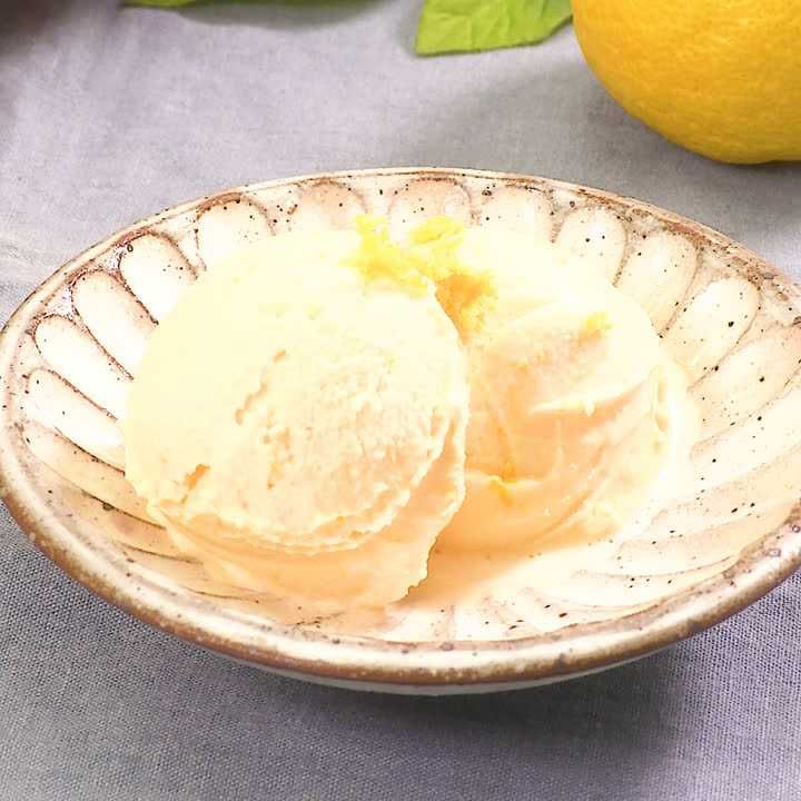 混ぜるだけ!ゆずアイス
