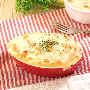 「サンマとマッシュポテトのグラタン仕立て」のレシピ動画