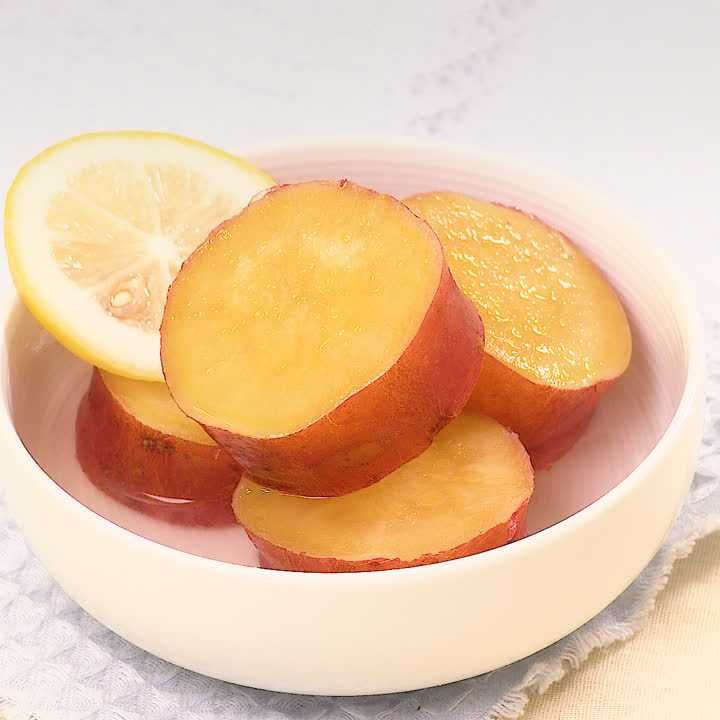 さつまいものレモン煮