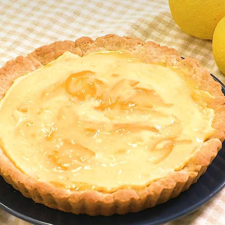 ゆずとみかんのタルト
