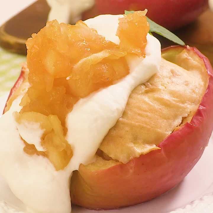 丸ごとりんごケーキ