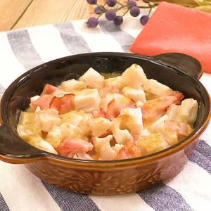 「れんこんのにんにくみそマヨ焼き」のレシピ動画