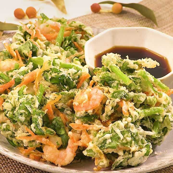アレンジいろいろ♪「エビのかき揚げ」人気レシピ20選