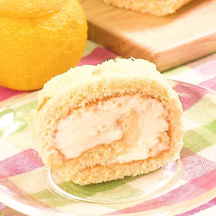 ゆずチーズロールケーキ