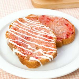 「いちごのシュガーラスク」のレシピ動画