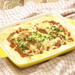 餃子の皮でラザニア