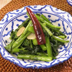 春菊の中華炒め